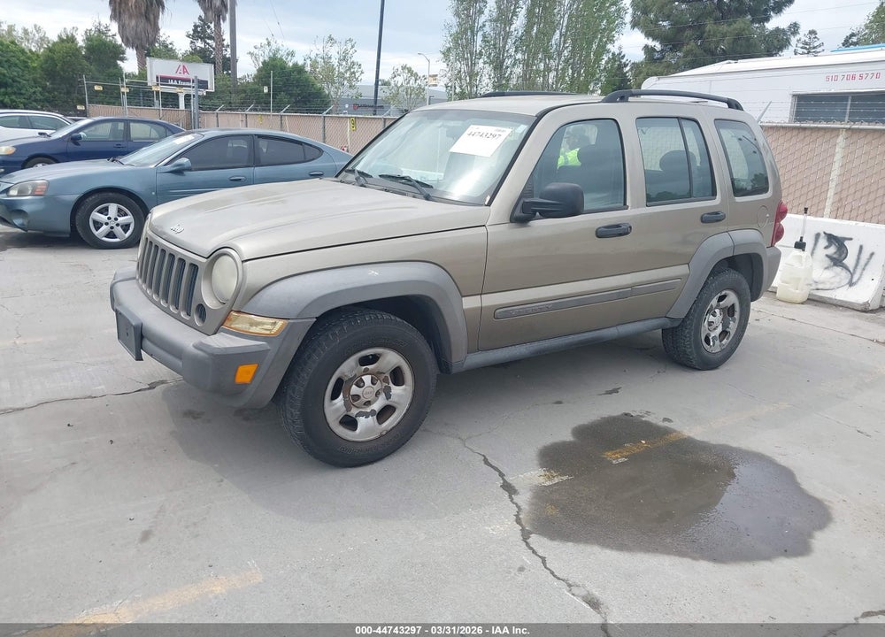 2007 JEEP LIBERTY SPORT VIN: 1J4GK48K37W576110