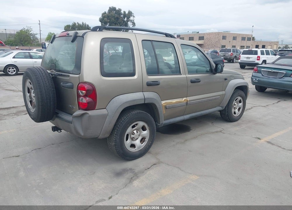 2007 JEEP LIBERTY SPORT VIN: 1J4GK48K37W576110