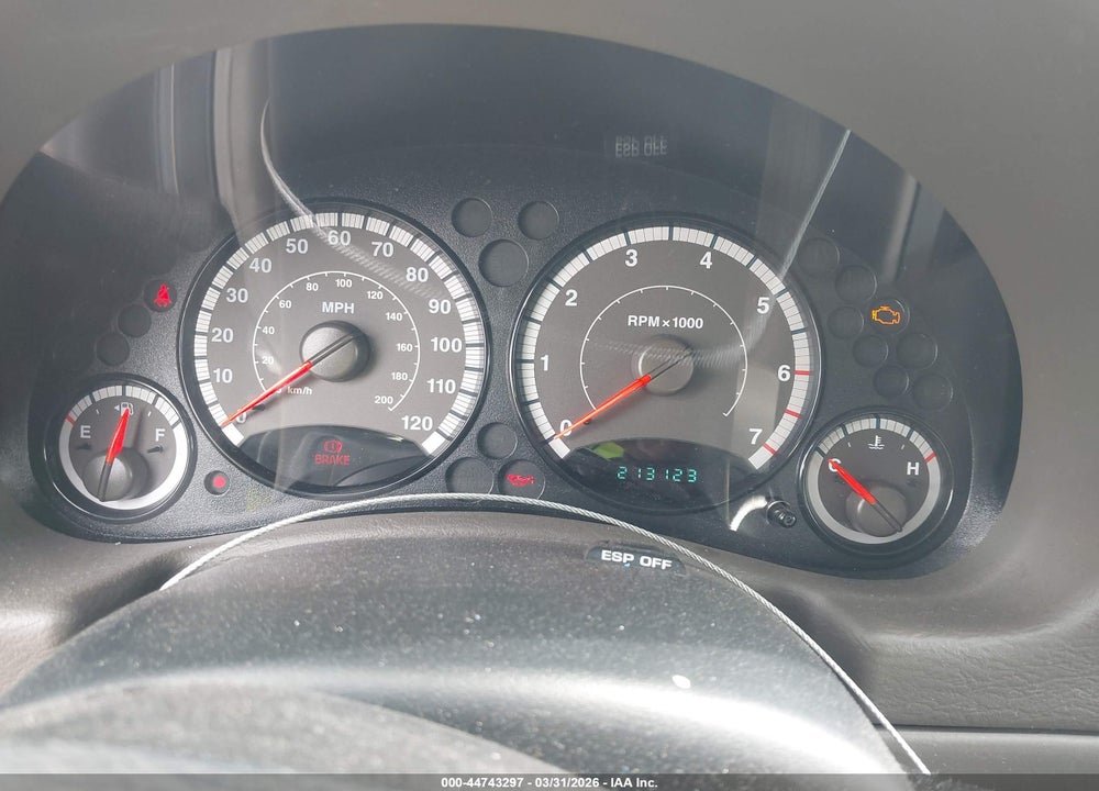 2007 JEEP LIBERTY SPORT VIN: 1J4GK48K37W576110