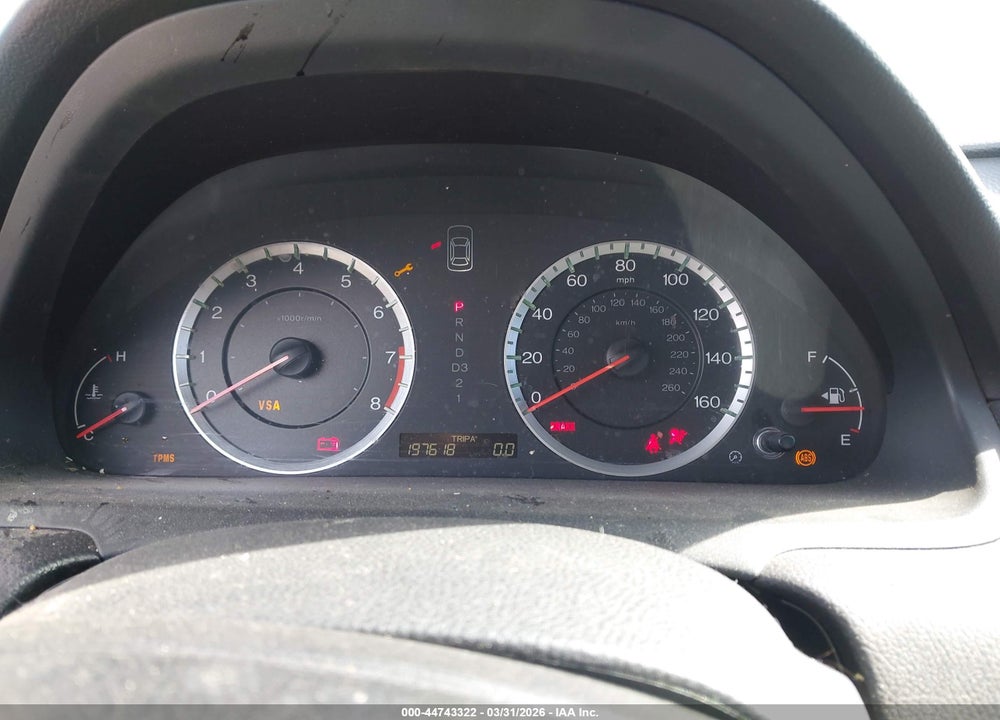 2010 HONDA ACCORD 2.4 LX VIN: 1HGCP2F31AA097423
