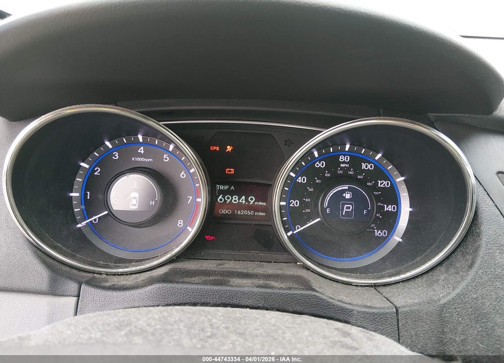 2011 HYUNDAI SONATA GLS VIN: 5NPEB4AC8BH230312