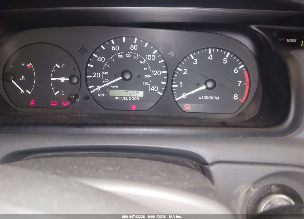 2000 TOYOTA CAMRY CE VIN: 4T1BG22K8YU636762