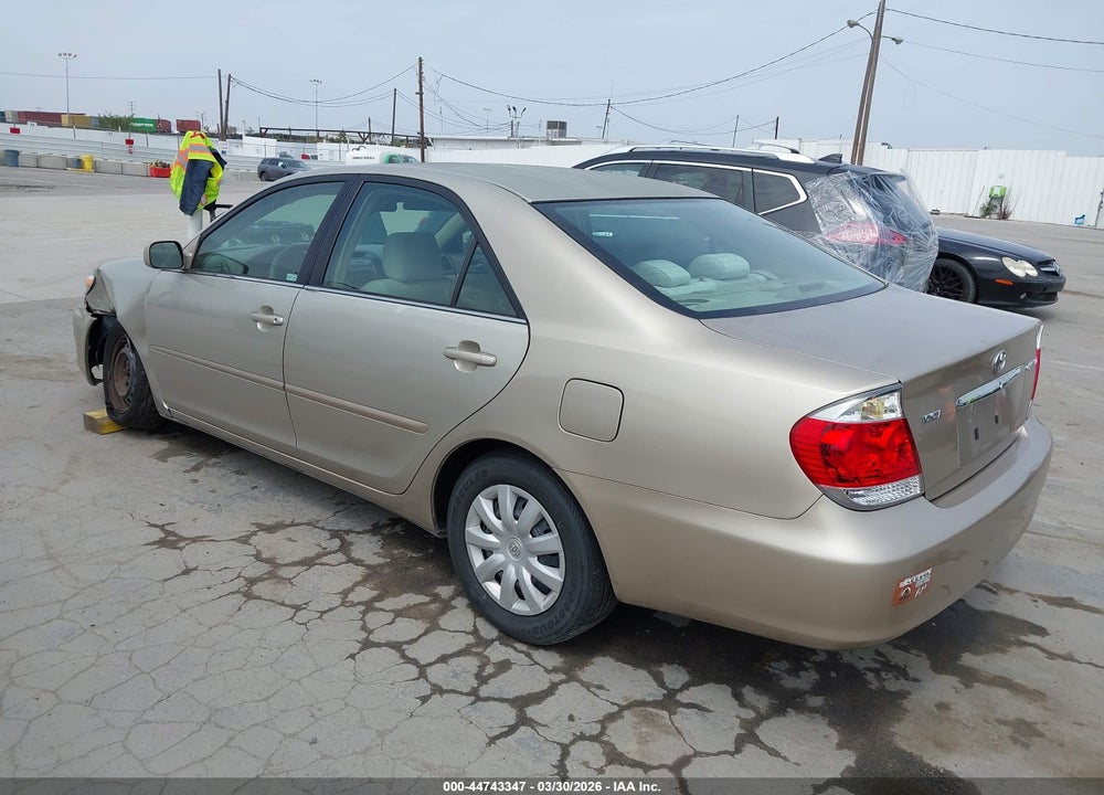 2006 TOYOTA CAMRY LE VIN: 4T1BE32K76U116853