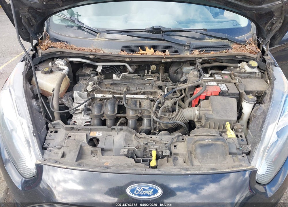 2014 FORD FIESTA S VIN: 3FADP4AJ6EM228283