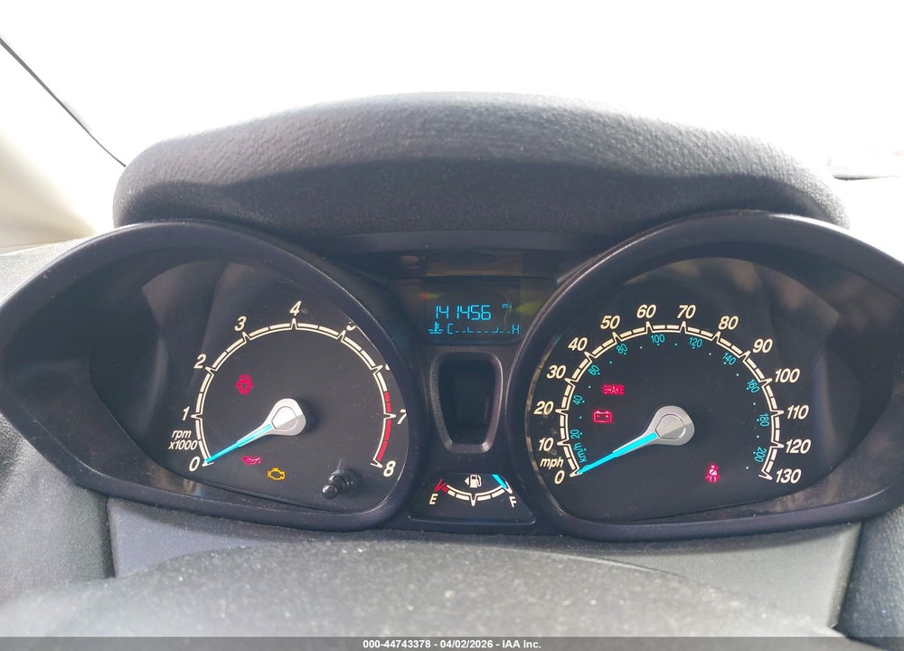 2014 FORD FIESTA S VIN: 3FADP4AJ6EM228283