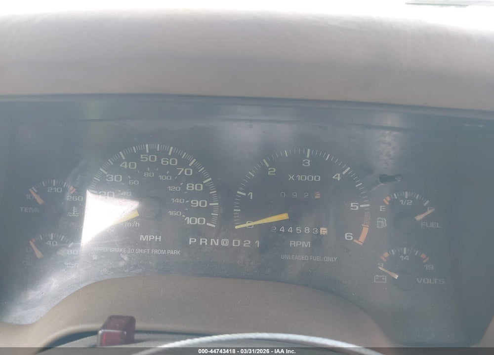 1996 CHEVROLET S TRUCK S10 VIN: 1GCCS19X7T8130800