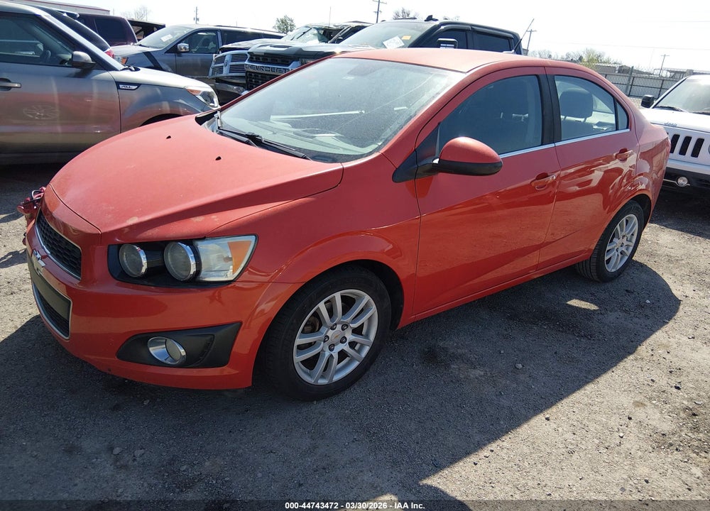 2012 CHEVROLET SONIC 2LT VIN: 1G1JC5SH6C4185348
