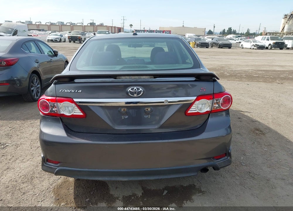 2013 TOYOTA COROLLA S VIN: 5YFBU4EE0DP220663