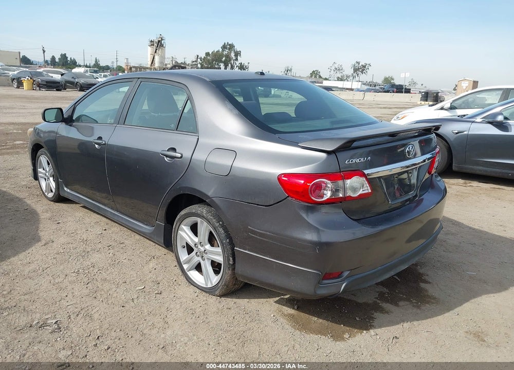 2013 TOYOTA COROLLA S VIN: 5YFBU4EE0DP220663