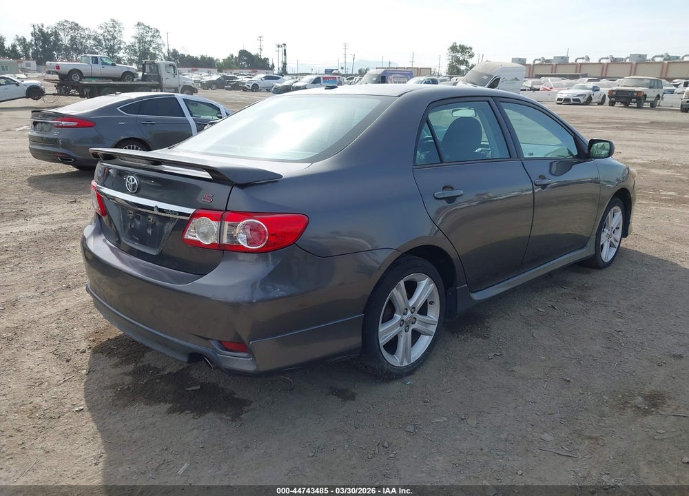 2013 TOYOTA COROLLA S VIN: 5YFBU4EE0DP220663