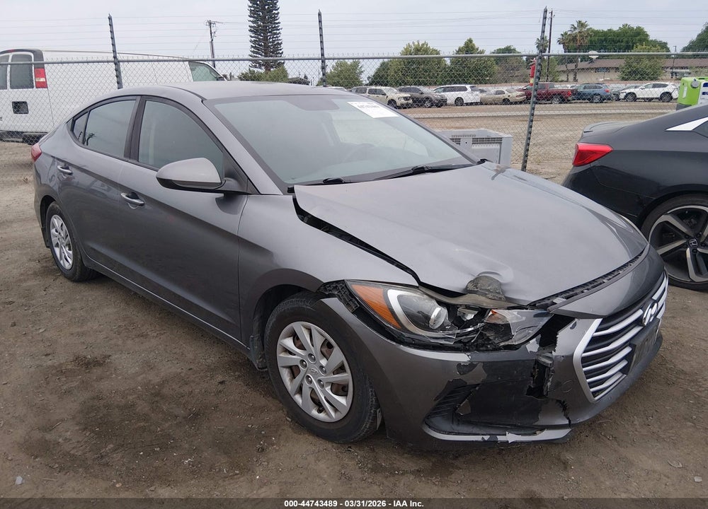 2018 HYUNDAI ELANTRA SE VIN: 5NPD74LF3JH343961