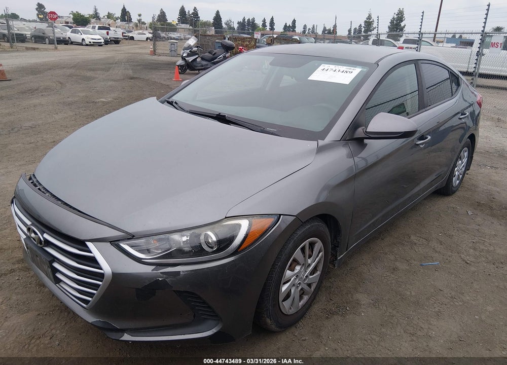 2018 HYUNDAI ELANTRA SE VIN: 5NPD74LF3JH343961