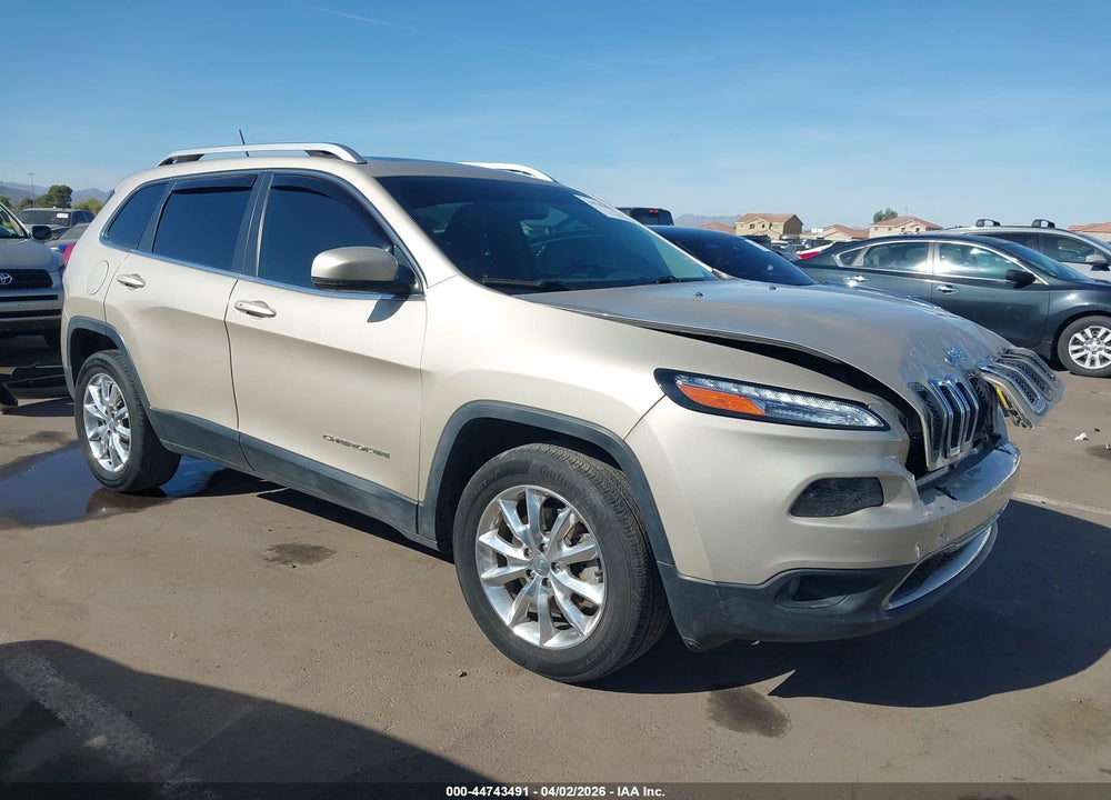 2014 JEEP CHEROKEE LIMITED VIN: 1C4PJMDB9EW316323