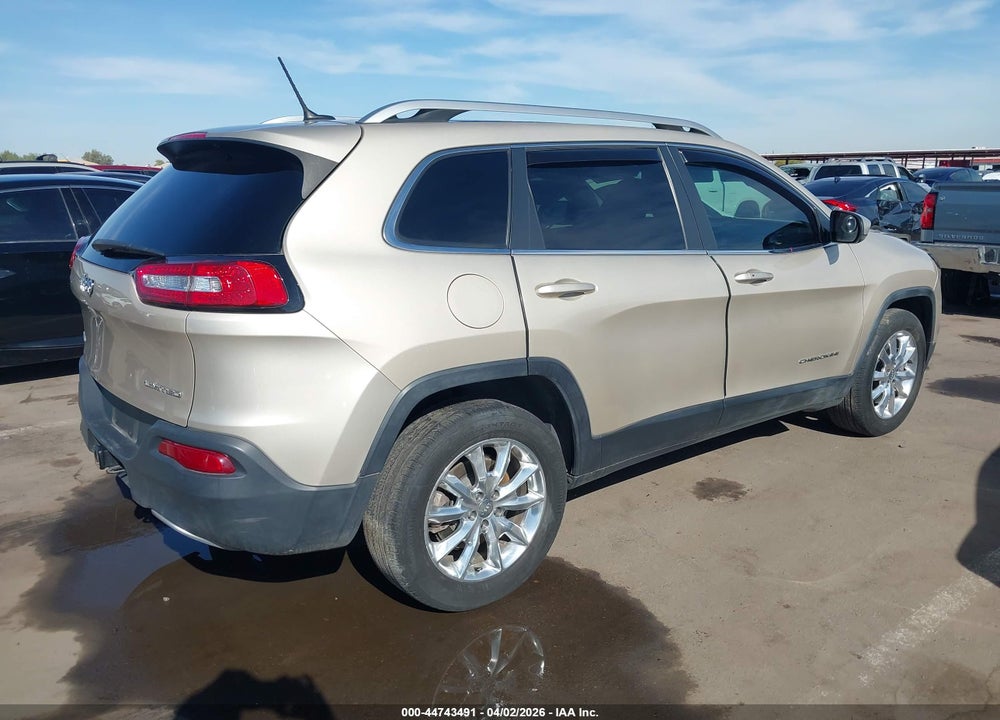 2014 JEEP CHEROKEE LIMITED VIN: 1C4PJMDB9EW316323