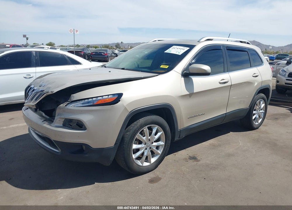 2014 JEEP CHEROKEE LIMITED VIN: 1C4PJMDB9EW316323