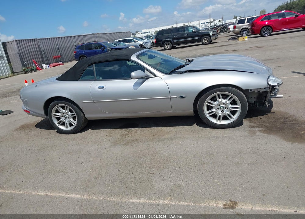 2001 JAGUAR XK8 VIN: SAJDA42C21NA15766
