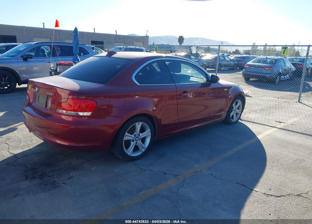 2013 BMW 128I VIN: WBAUP7C57DVP24769