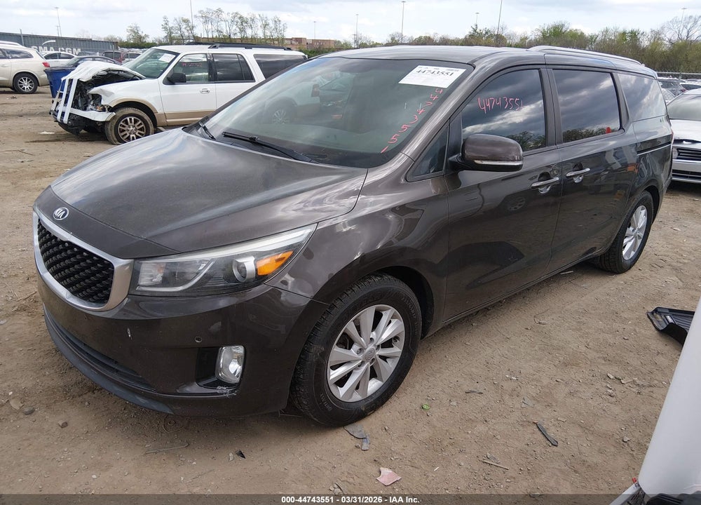 2017 KIA SEDONA LX VIN: KNDMB5C12H6247008