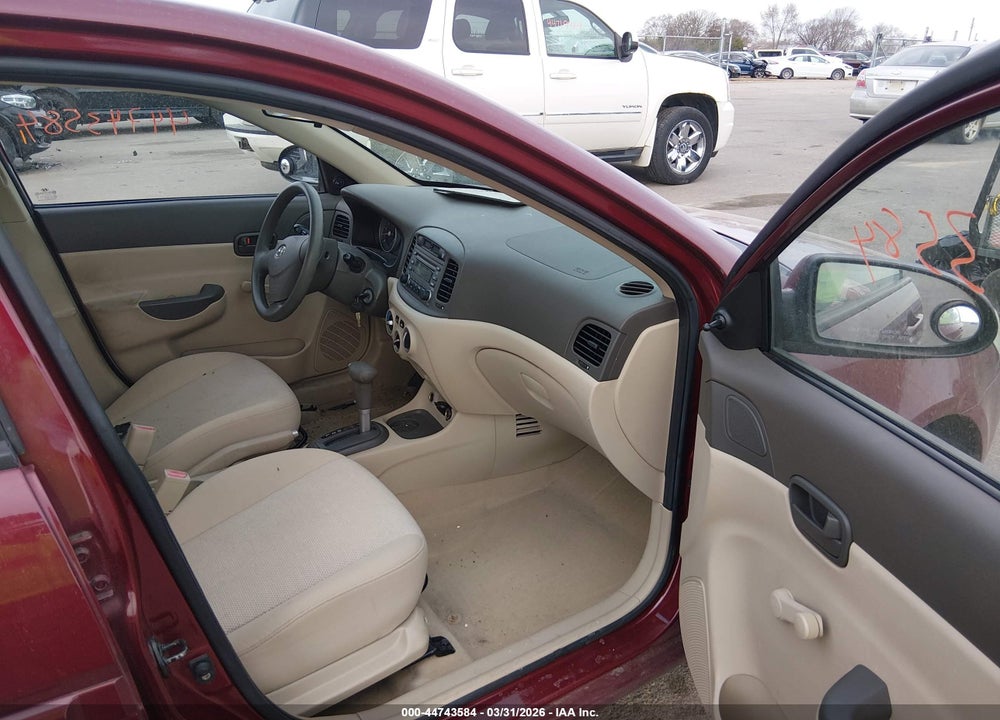 2007 HYUNDAI ACCENT GLS VIN: KMHCN46CX7U149912