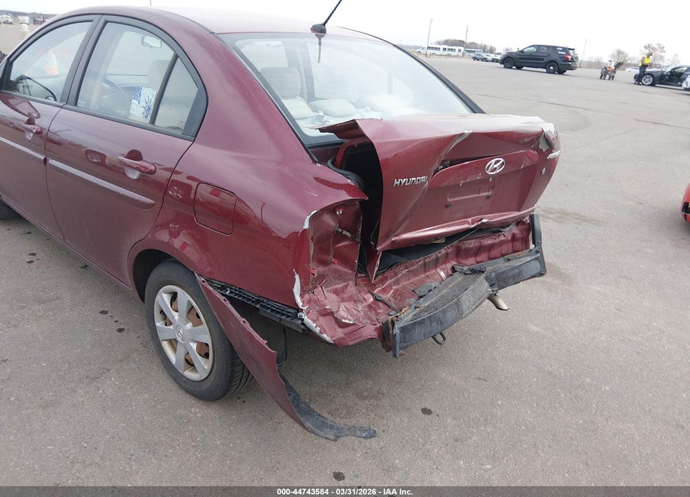 2007 HYUNDAI ACCENT GLS VIN: KMHCN46CX7U149912