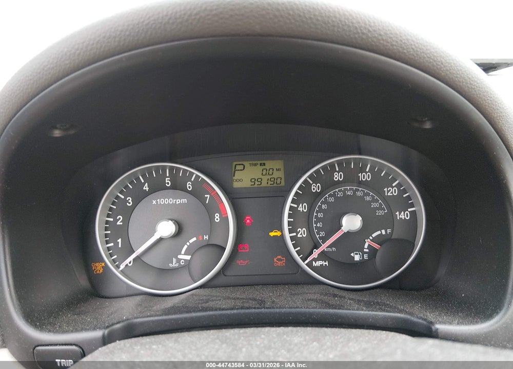 2007 HYUNDAI ACCENT GLS VIN: KMHCN46CX7U149912