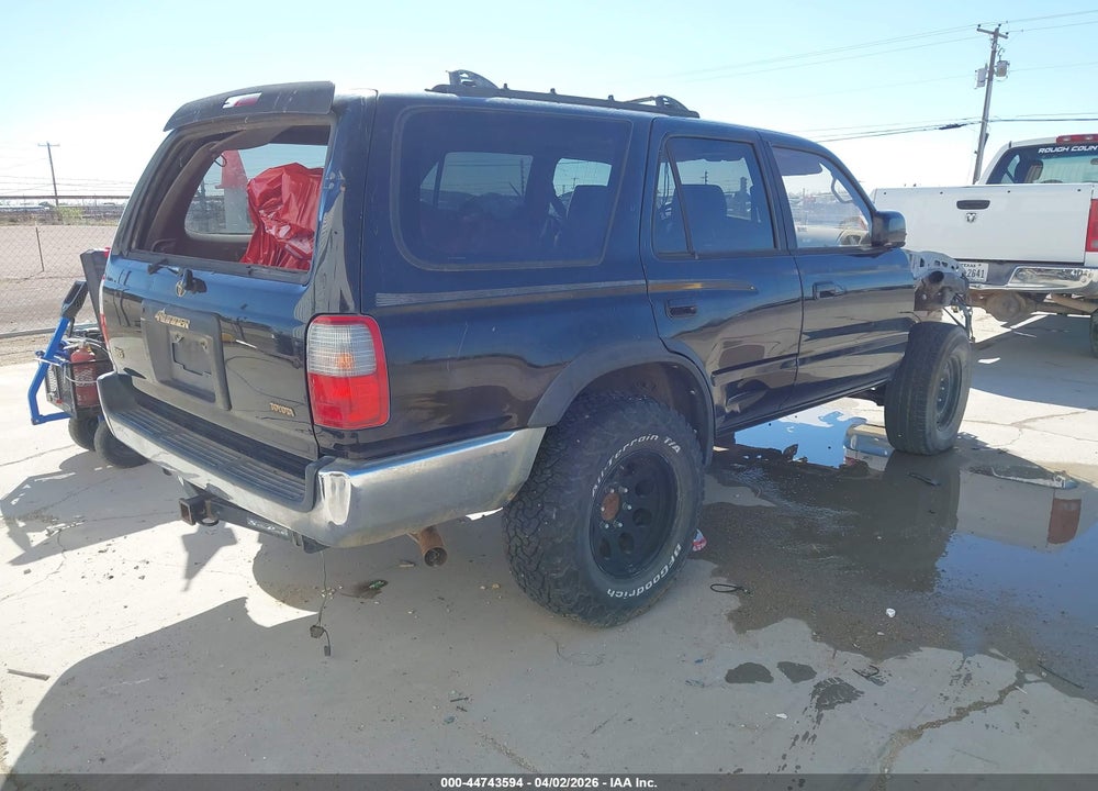 1997 TOYOTA 4RUNNER SR5 V6 VIN: JT3HN86R5V0099578