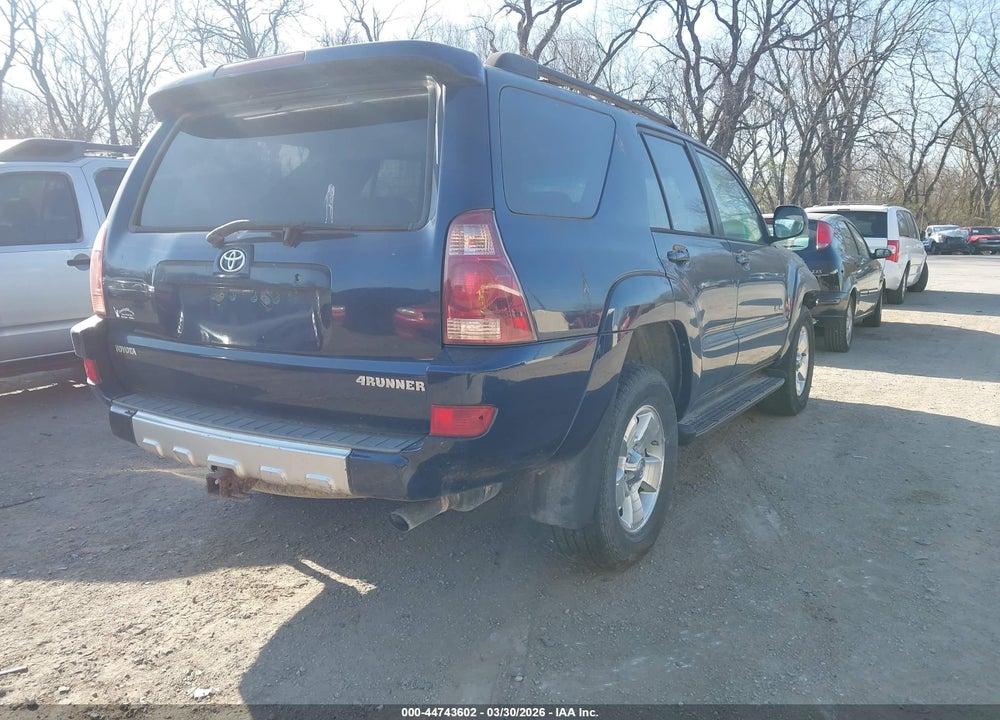 2004 TOYOTA 4RUNNER SR5 V6 VIN: JTEBU14R448028379