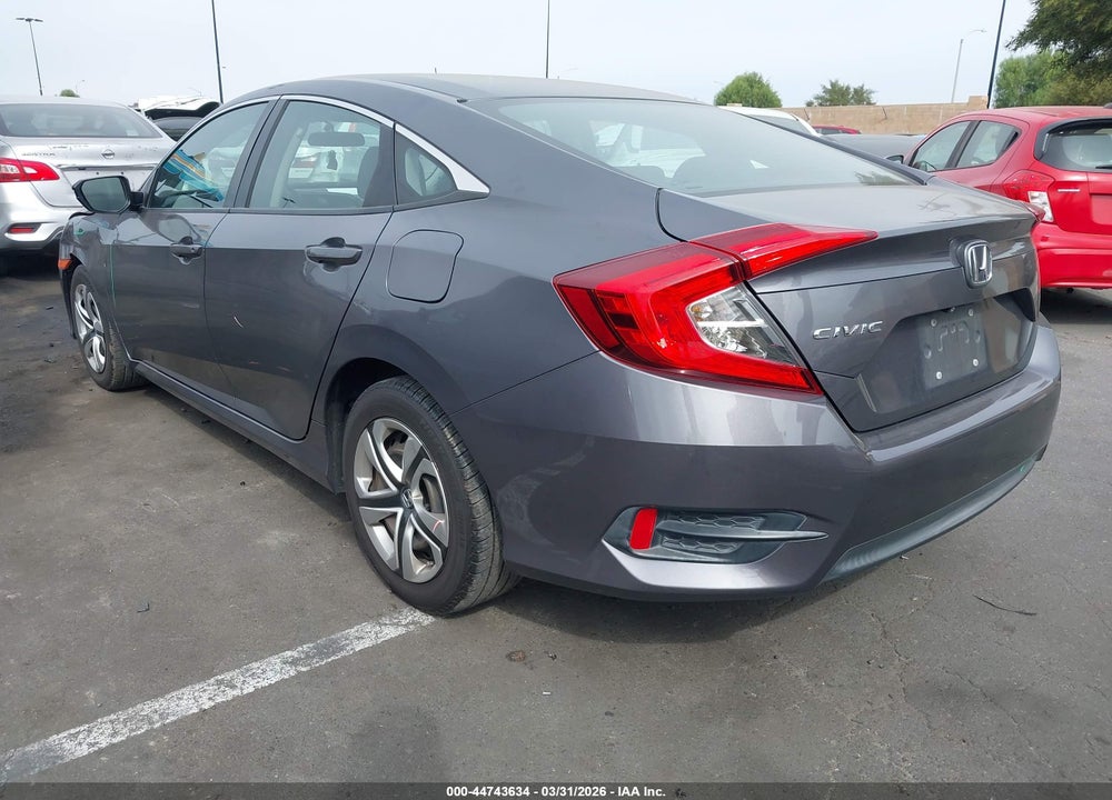 2018 HONDA CIVIC LX VIN: 2HGFC2F54JH565902