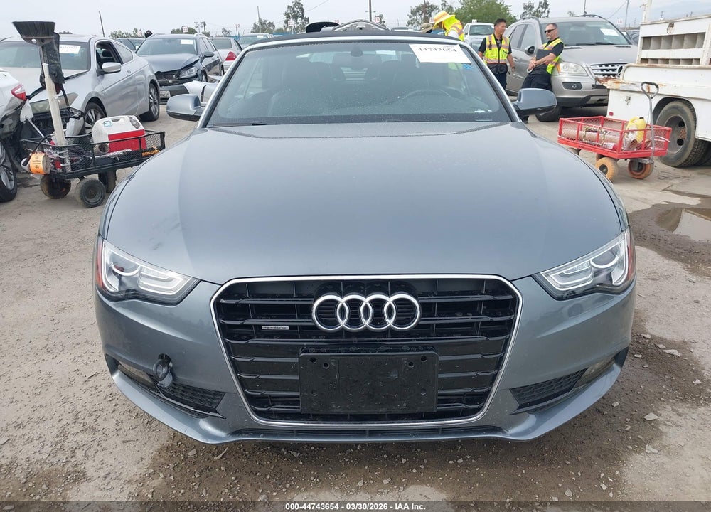2013 AUDI A5 2.0T PREMIUM VIN: WAULFAFH5DN014027