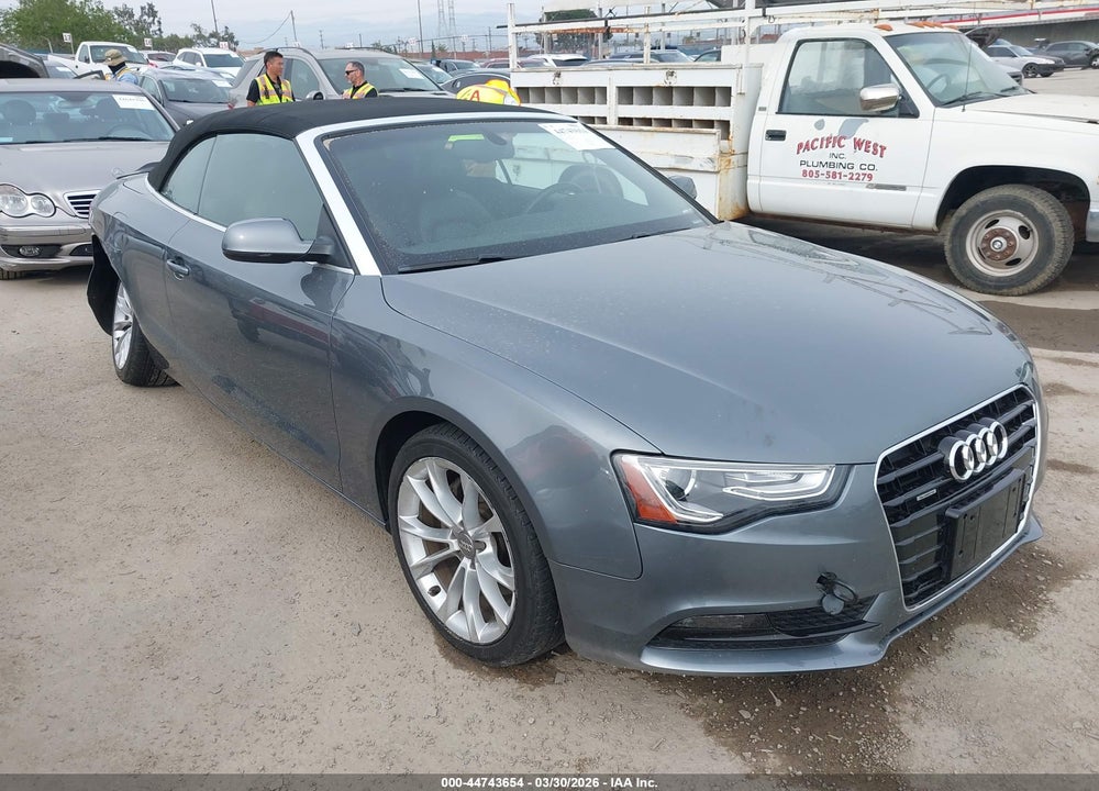 2013 AUDI A5 2.0T PREMIUM VIN: WAULFAFH5DN014027