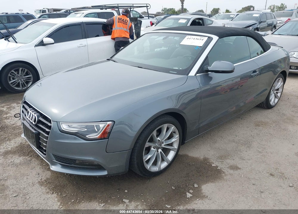 2013 AUDI A5 2.0T PREMIUM VIN: WAULFAFH5DN014027