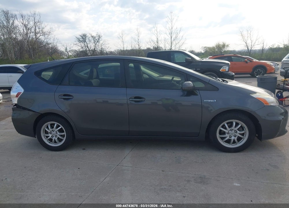 2012 TOYOTA PRIUS V THREE VIN: JTDZN3EU6C3136156