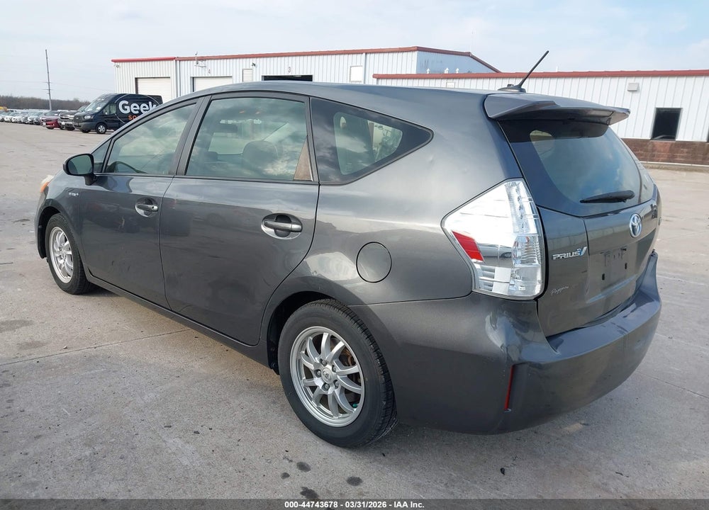 2012 TOYOTA PRIUS V THREE VIN: JTDZN3EU6C3136156