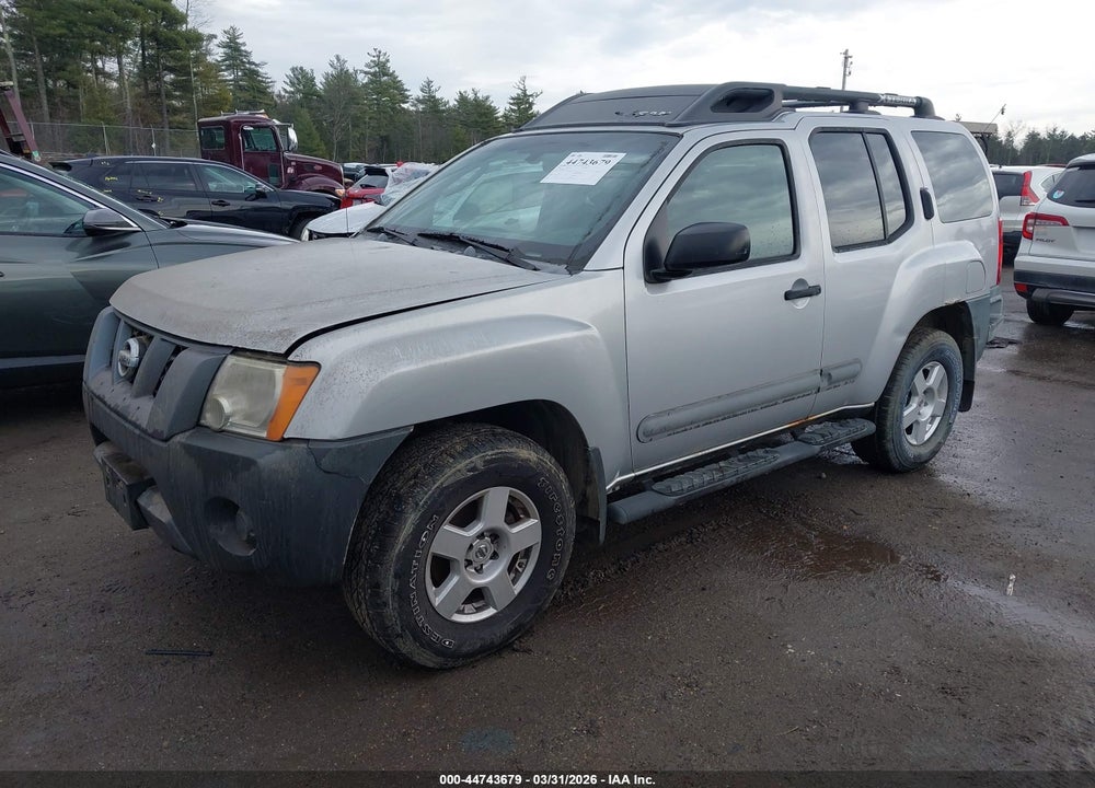 2006 NISSAN XTERRA S VIN: 5N1AN08W06C555175