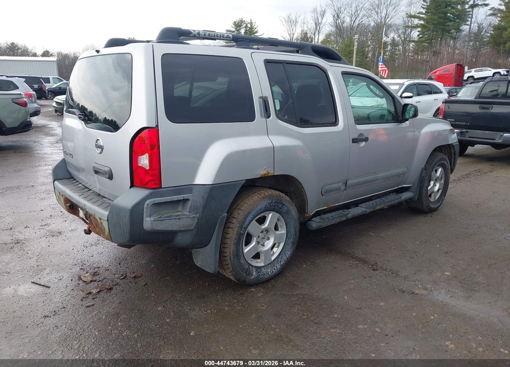 2006 NISSAN XTERRA S VIN: 5N1AN08W06C555175