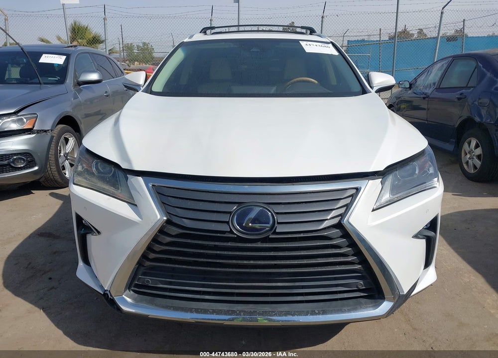 2019 LEXUS RX 450H VIN: 2T2BGMCA8KC042551