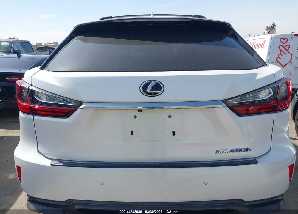 2019 LEXUS RX 450H VIN: 2T2BGMCA8KC042551