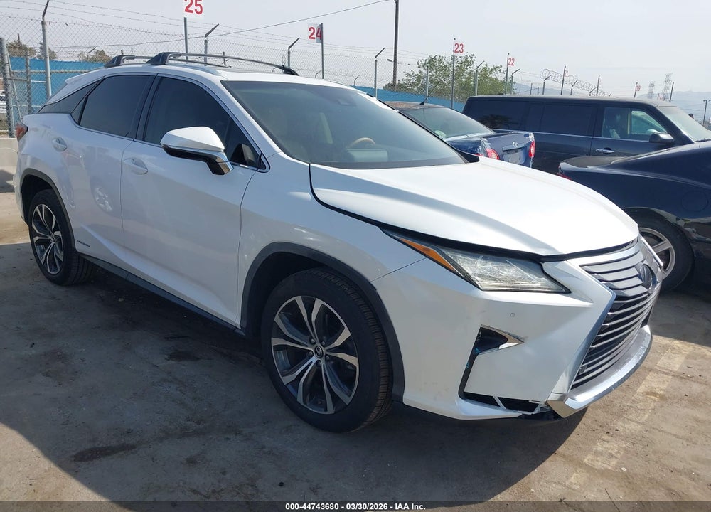 2019 LEXUS RX 450H VIN: 2T2BGMCA8KC042551
