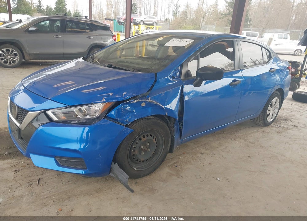 2020 NISSAN VERSA S XTRONIC CVT VIN: 3N1CN8DV6LL904139