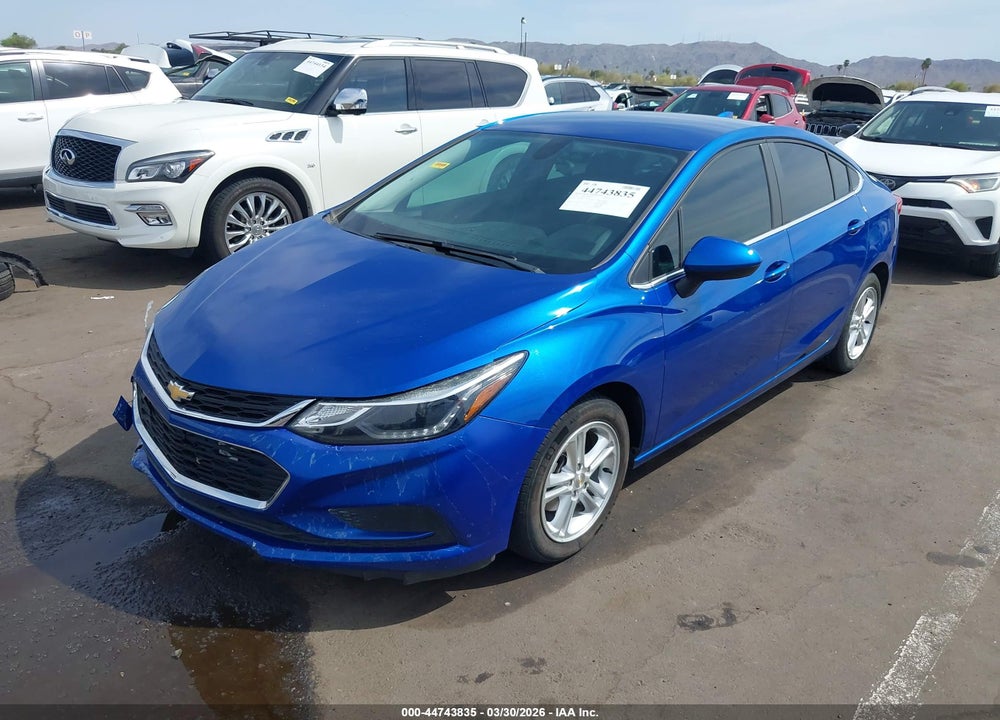 2018 CHEVROLET CRUZE LT AUTO VIN: 1G1BE5SM1J7185457