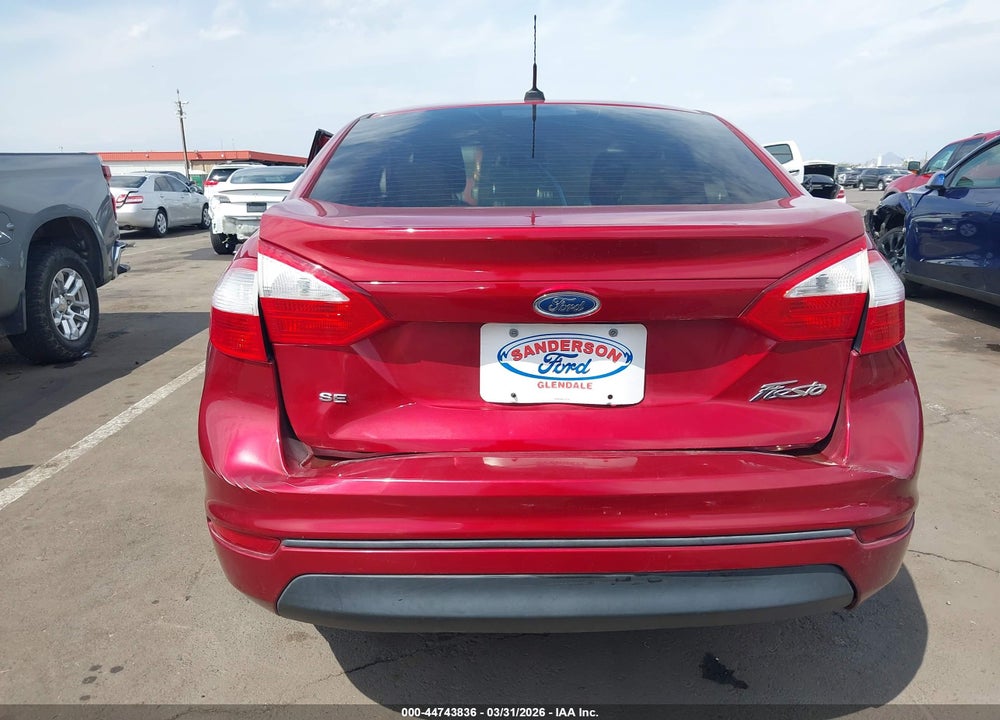 2016 FORD FIESTA SE VIN: 3FADP4BJ3GM208302
