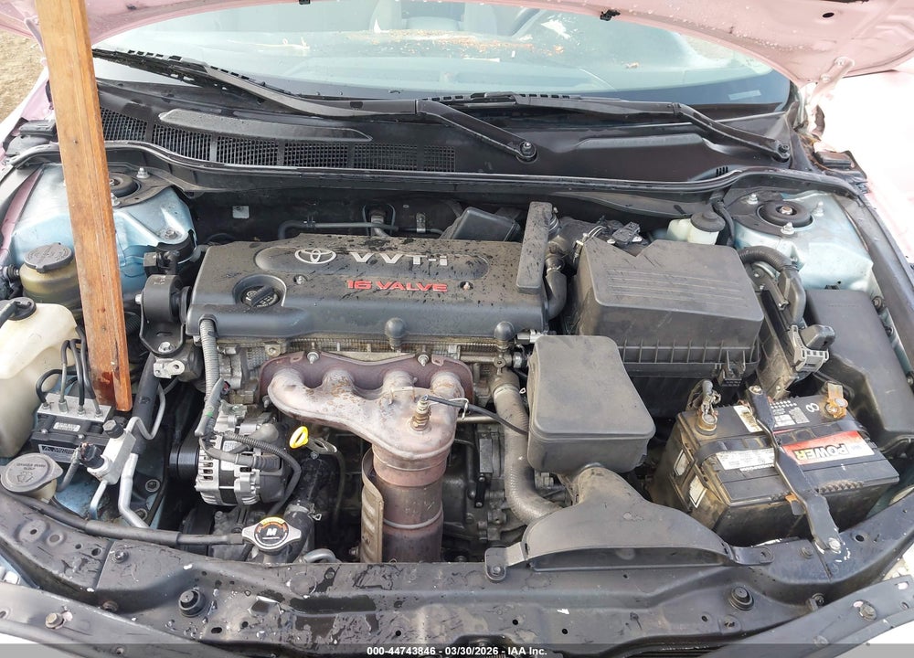 2008 TOYOTA CAMRY LE VIN: 4T4BE46K68R040633