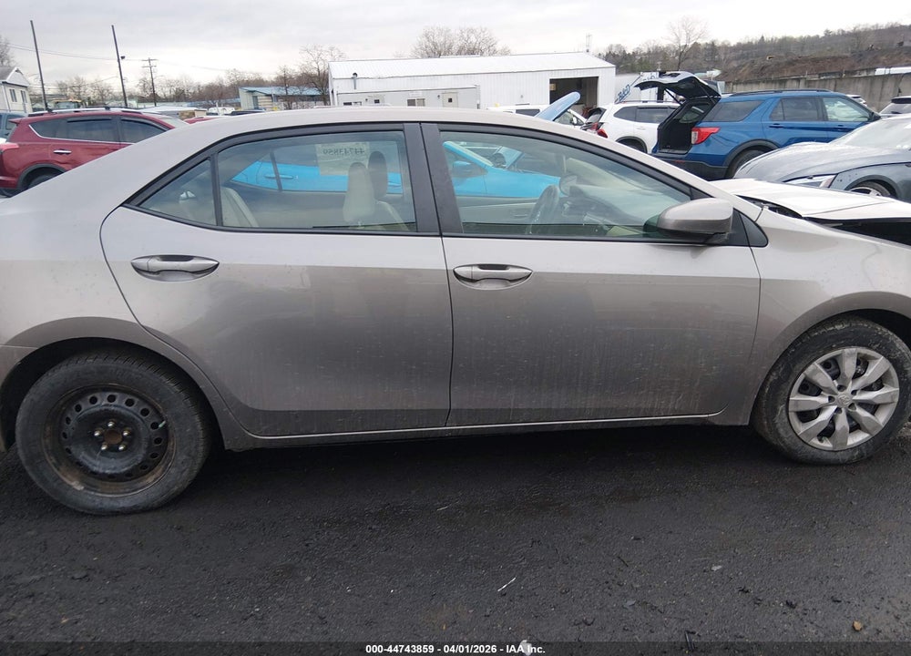2015 TOYOTA COROLLA LE VIN: 2T1BURHE9FC343289