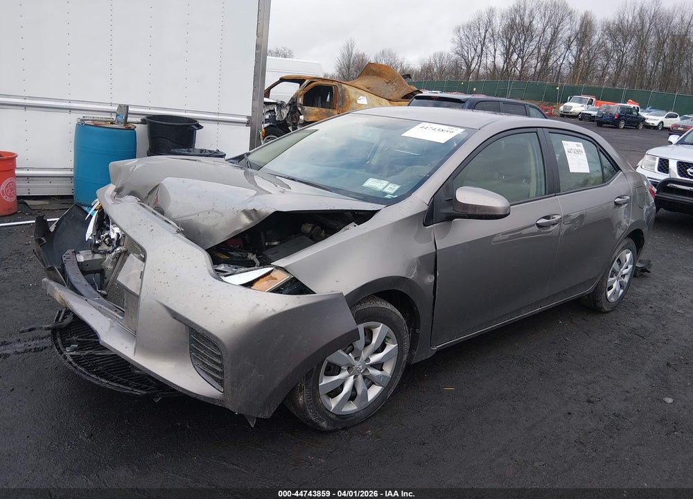 2015 TOYOTA COROLLA LE VIN: 2T1BURHE9FC343289