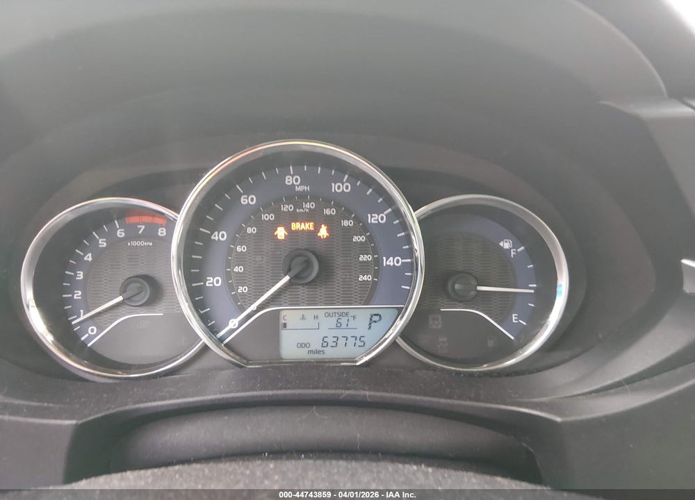 2015 TOYOTA COROLLA LE VIN: 2T1BURHE9FC343289
