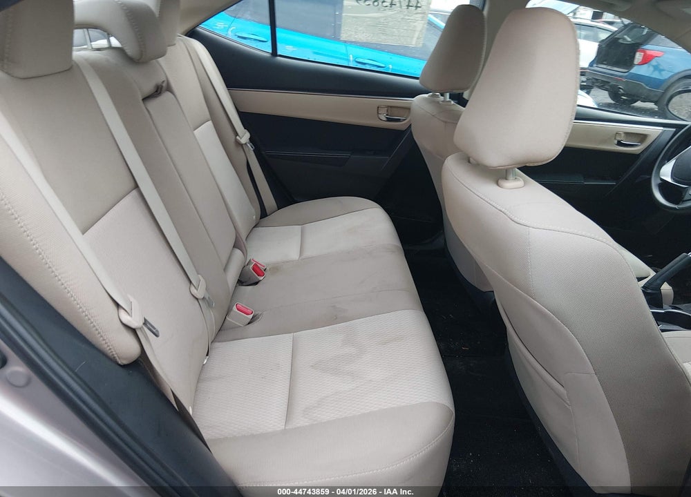 2015 TOYOTA COROLLA LE VIN: 2T1BURHE9FC343289