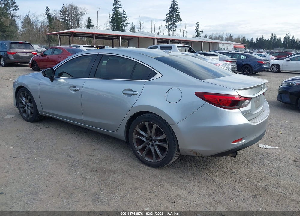 2016 MAZDA 6 I GRAND TOURING VIN: JM1GJ1W51G1435473