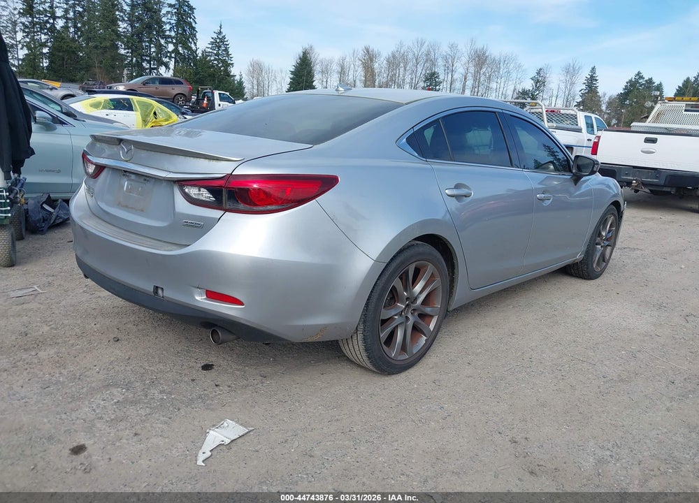 2016 MAZDA 6 I GRAND TOURING VIN: JM1GJ1W51G1435473