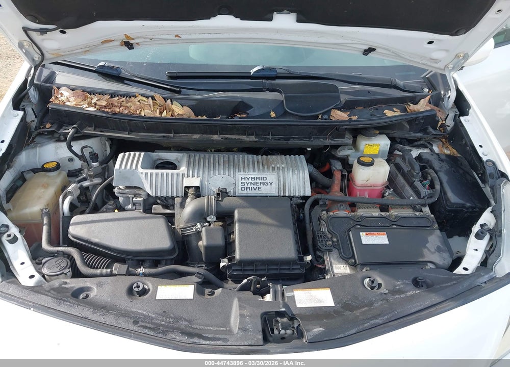 2013 TOYOTA PRIUS V TWO VIN: JTDZN3EU6D3211519