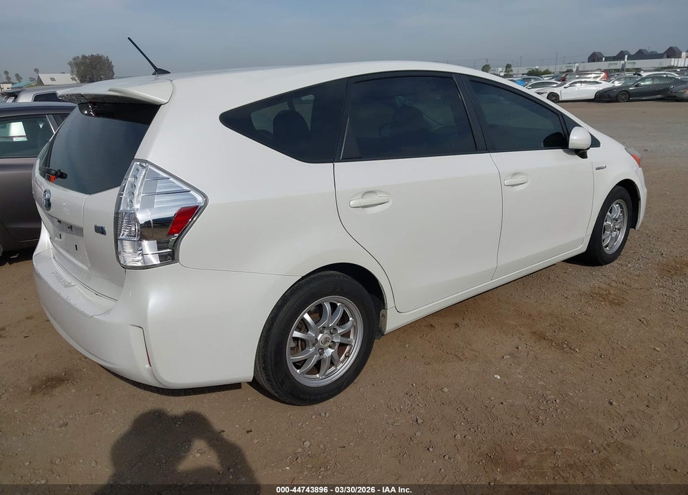2013 TOYOTA PRIUS V TWO VIN: JTDZN3EU6D3211519